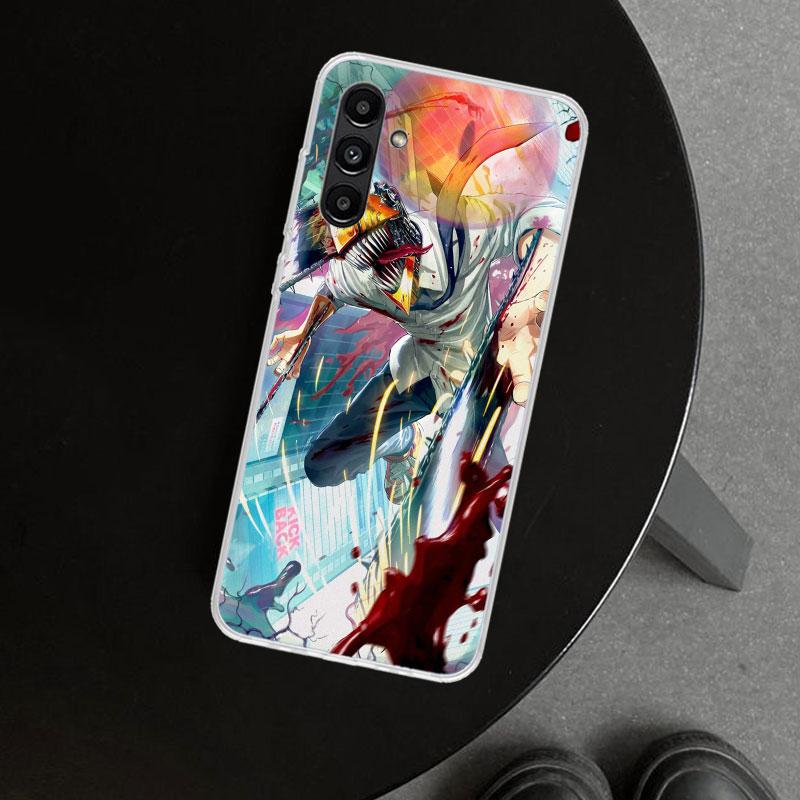 Chainsaw Mans Denji Phone Case Cover for Samsung Galaxy A17 A16 A26 A36 A56 A57 A37 A15 A25 A35 A55 A14 A24 A34 A54 A13 A23 A33