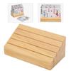 Wood Playing Card Holder HandsFree Playing Card Tray Rack Poker Cards Accessory