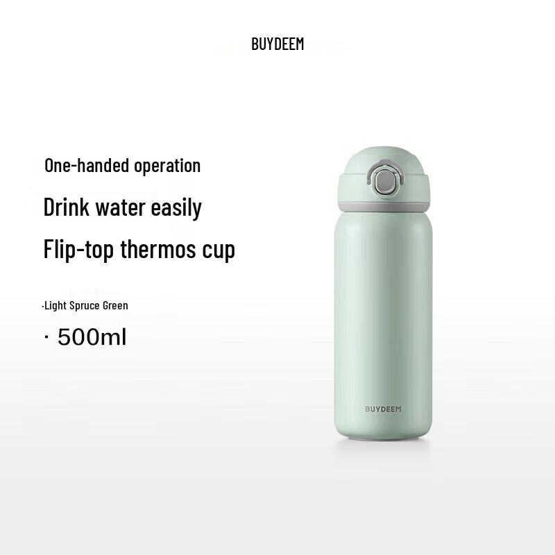 Buydeem 500ml Stainless Steel Insulated Thermos Cup