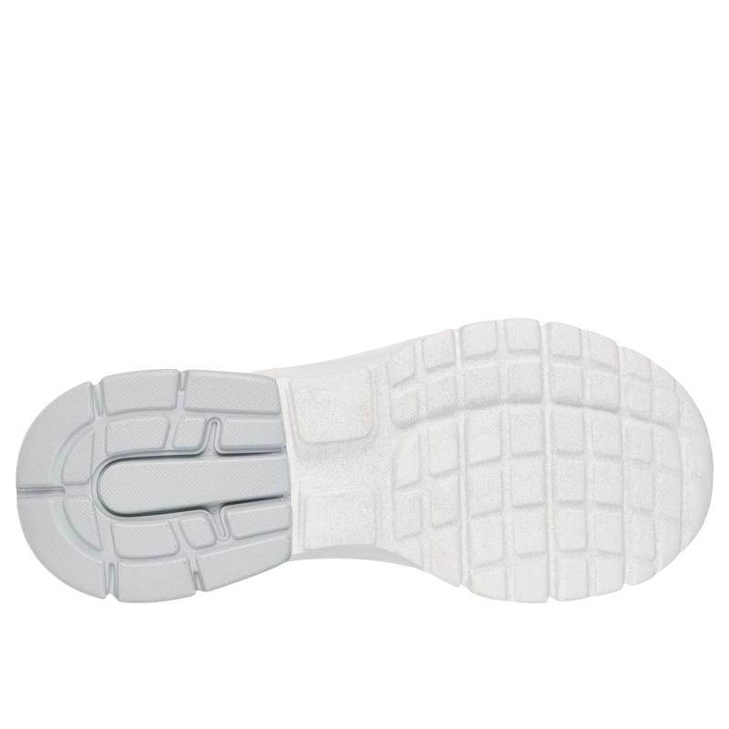 Skechers Bobs Vamos Fashion Comfortable Simple Low Top Running Shoes Women Sneakers White 117770-WHT