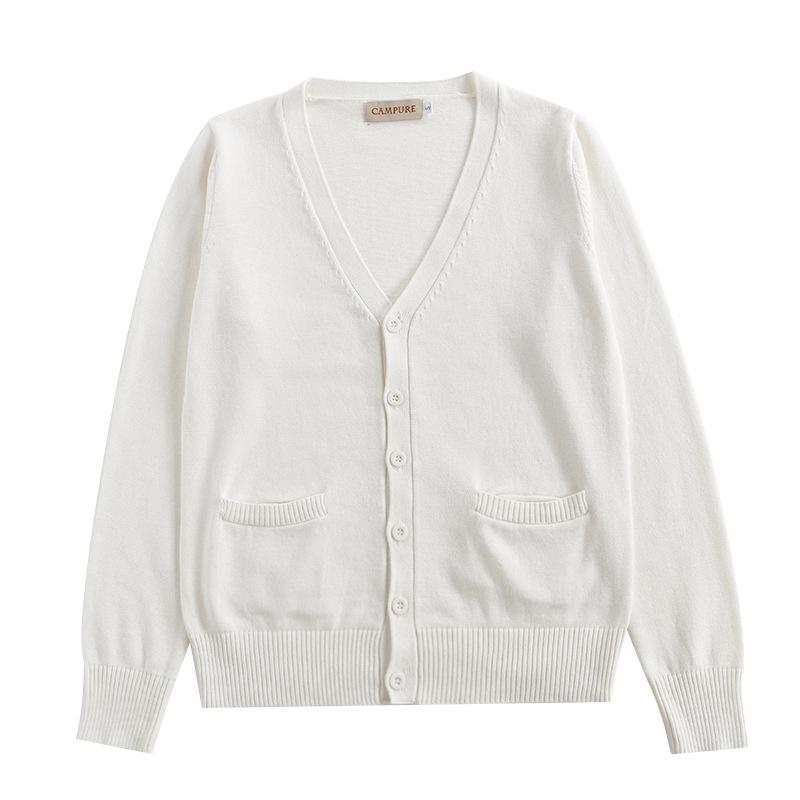 Saigo Beyond Japanese JK Uniform Soft Cotton Cardigan Sweater