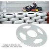 64T Chainring, Durable Steel Sprocket for Mini Motorcycles, 54mm Inner Diameter 4 Hole Gear, for 47cc 49cc Pocket Bikes Go-Karts and Riding