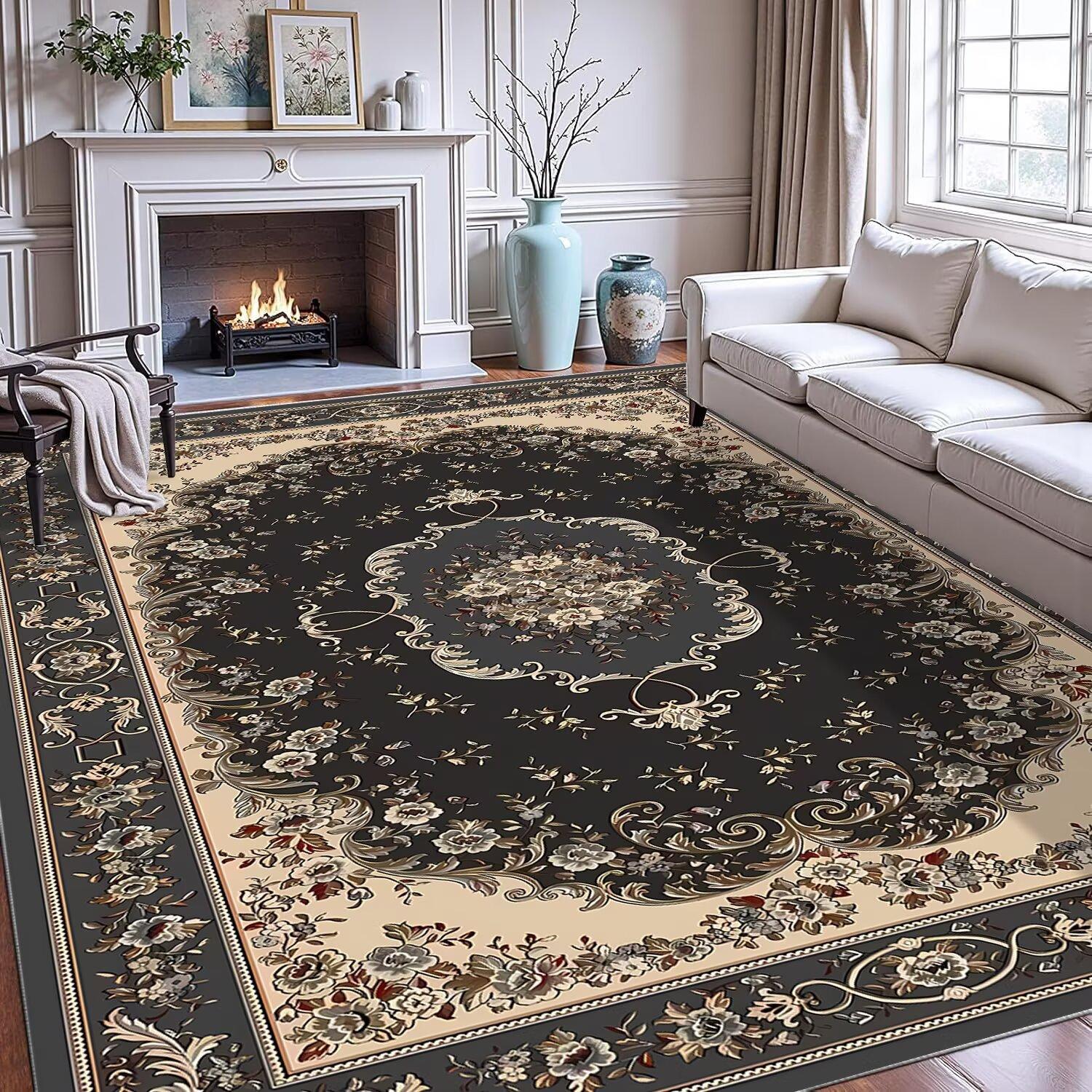 

Европейский персидский ковер для гостиной, ковер для спальни, прикроватный ковер, износостойкий коврик для дивана и чайного столика для дома 200*300cm