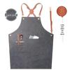 Women's Celebrity-Style Thick Canvas Apron for Hairdressers, Milk Tea Shops, and Baristas