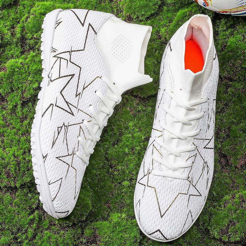 Outdoor Boys Football Shoes Sneakers Size 35-45 Men FG/TF Football Boots Futsal Professional Unisex  Soccer Shoes Training