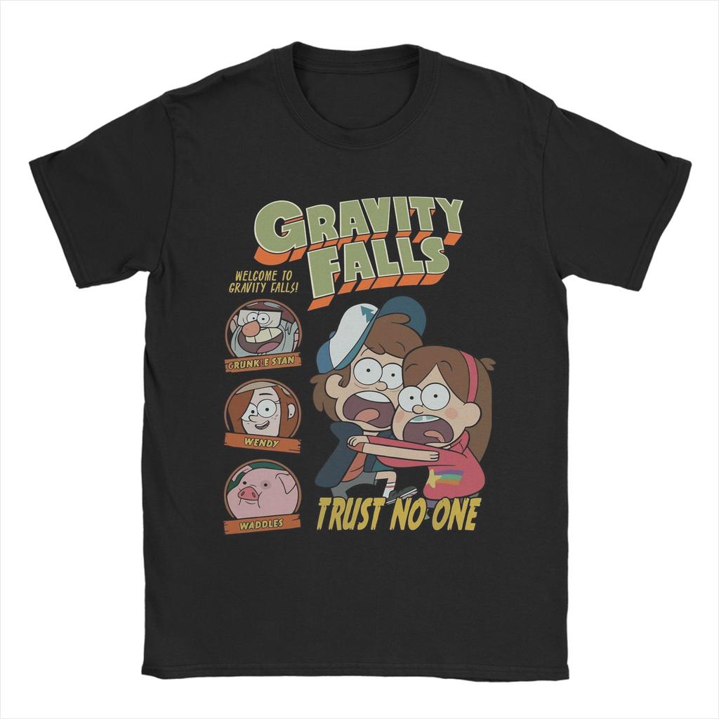 Mens TShirts Gravity Falls Always Watching Novelty 100 Cotton Tees Short Sleeve T Shirt Crew Neck Clothing Birthday Gift