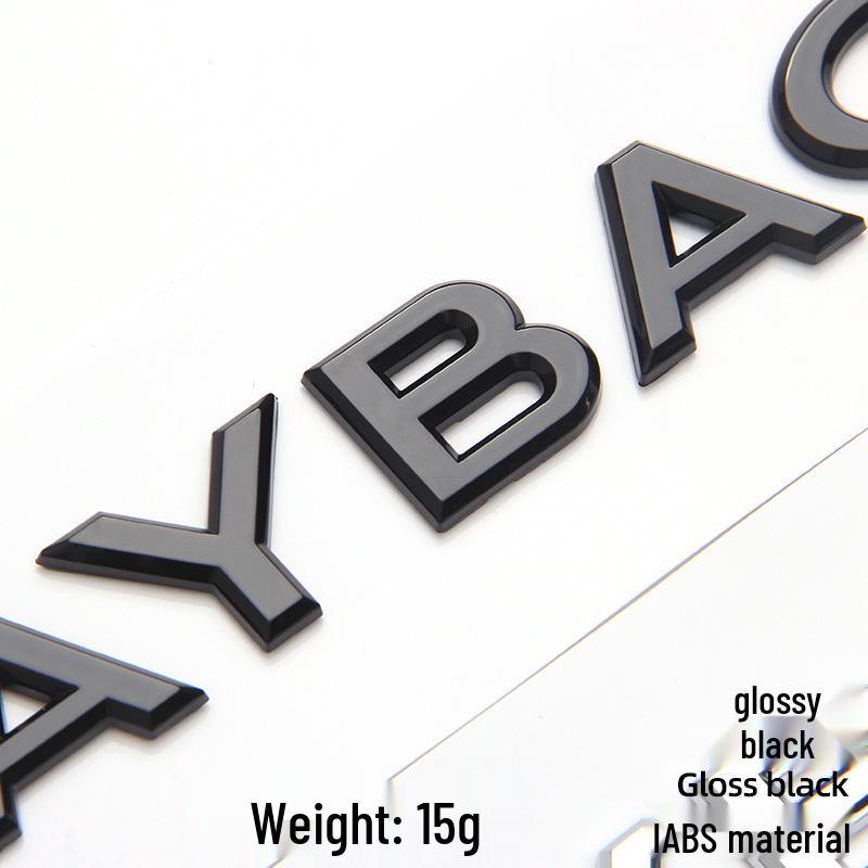 Mercedes-Benz Maybach S-Class Vito Rear Trunk Metallic Tail Sticker