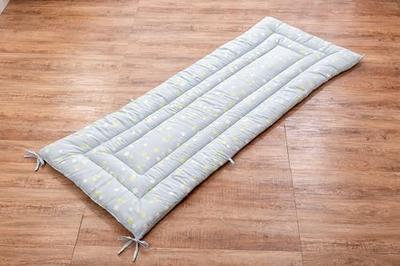 Gamaka Industrial Co., Ltd. Large, Long Floor Cushion with Antibacterial and Odor-Resistant Mimosa Pattern and Peach Skin. Perfect for Naps, All Year