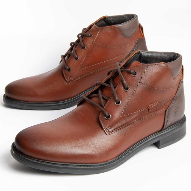 Bota De Piel Para Hombre. Purapiel Botiel8 99004