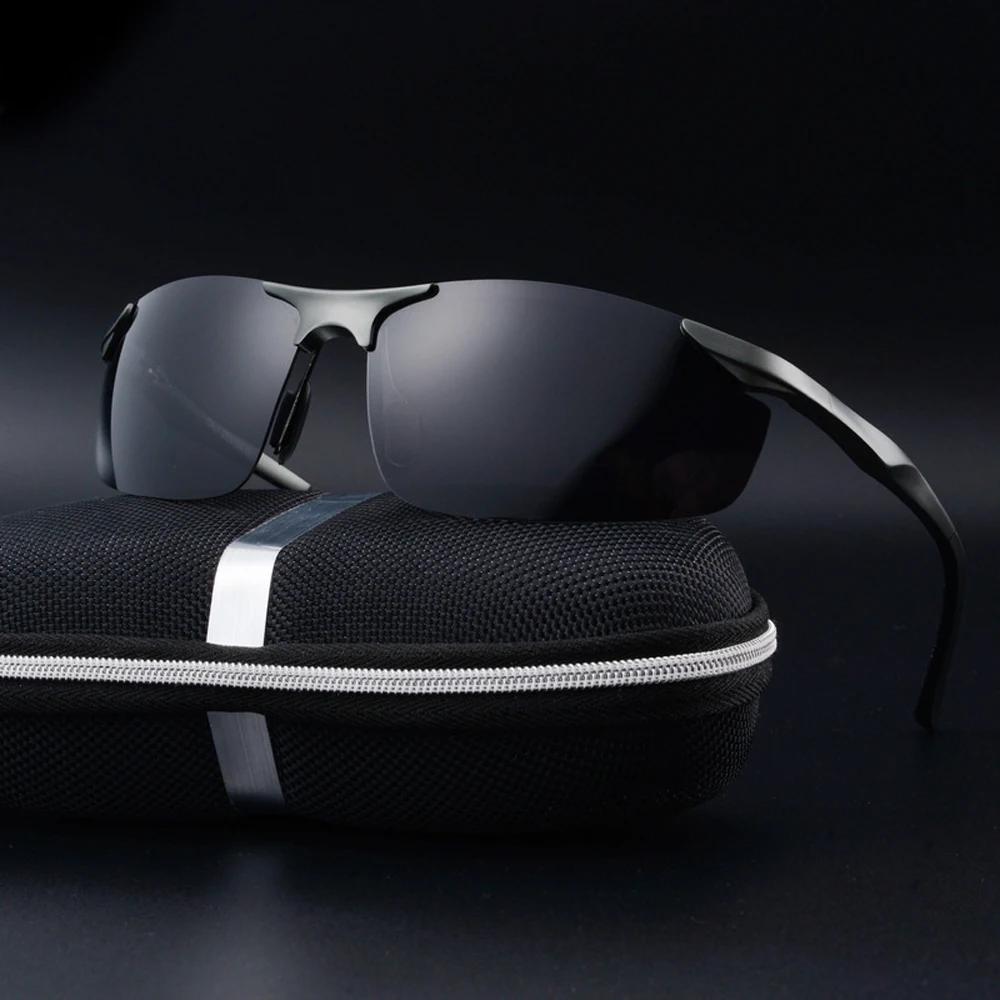 UV400 Classic Sunglasses for Men Women Metal Frame Anti Glare Driving Eyewear Fashion Sun Shades