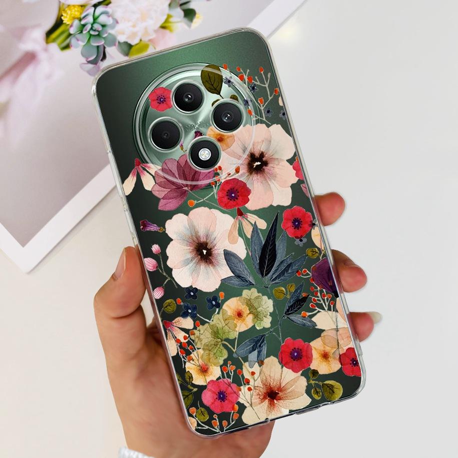 For Oppo Reno12 F Case CPH2637 Shockproof Cover Cute Cat Cartoon Soft Slim Clear Phone Cases For OPPO Reno 12F 4G CPH2687 Fundas