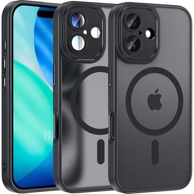 Schutzhülle - BOOLING - für iPhone 17 - Stoßfest - Mit Magnetring - Kameraschutz