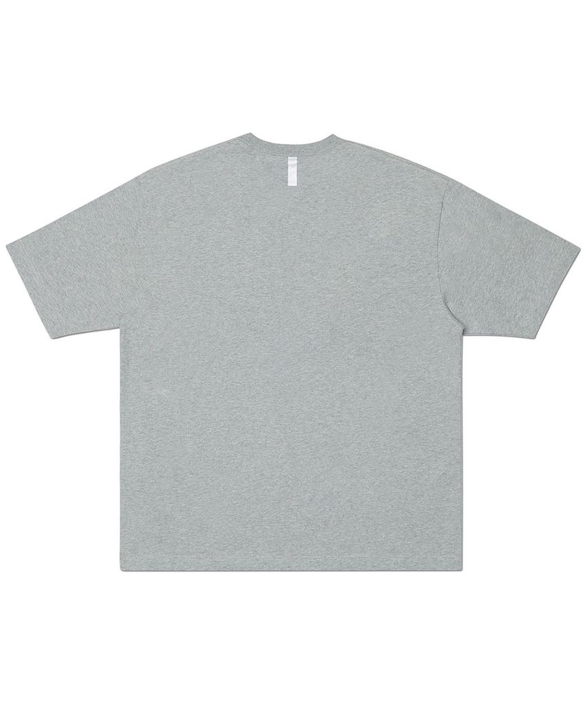 Nomaenyueol Nm Text Logo T-Shirt - Melange