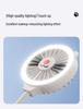 2026 Compact Foldable Handheld Fill Light Fan - Portable Outdoor Mini Fan Gift for Students