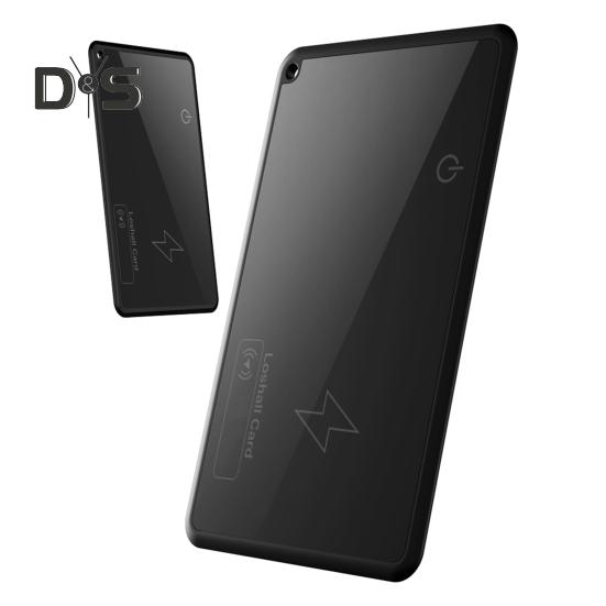 Wireless Charging Wallet Tracker Card Ultra-Thin Design Portable Bluetooth-compatible GPS Locator Waterproof Thin Item Finder