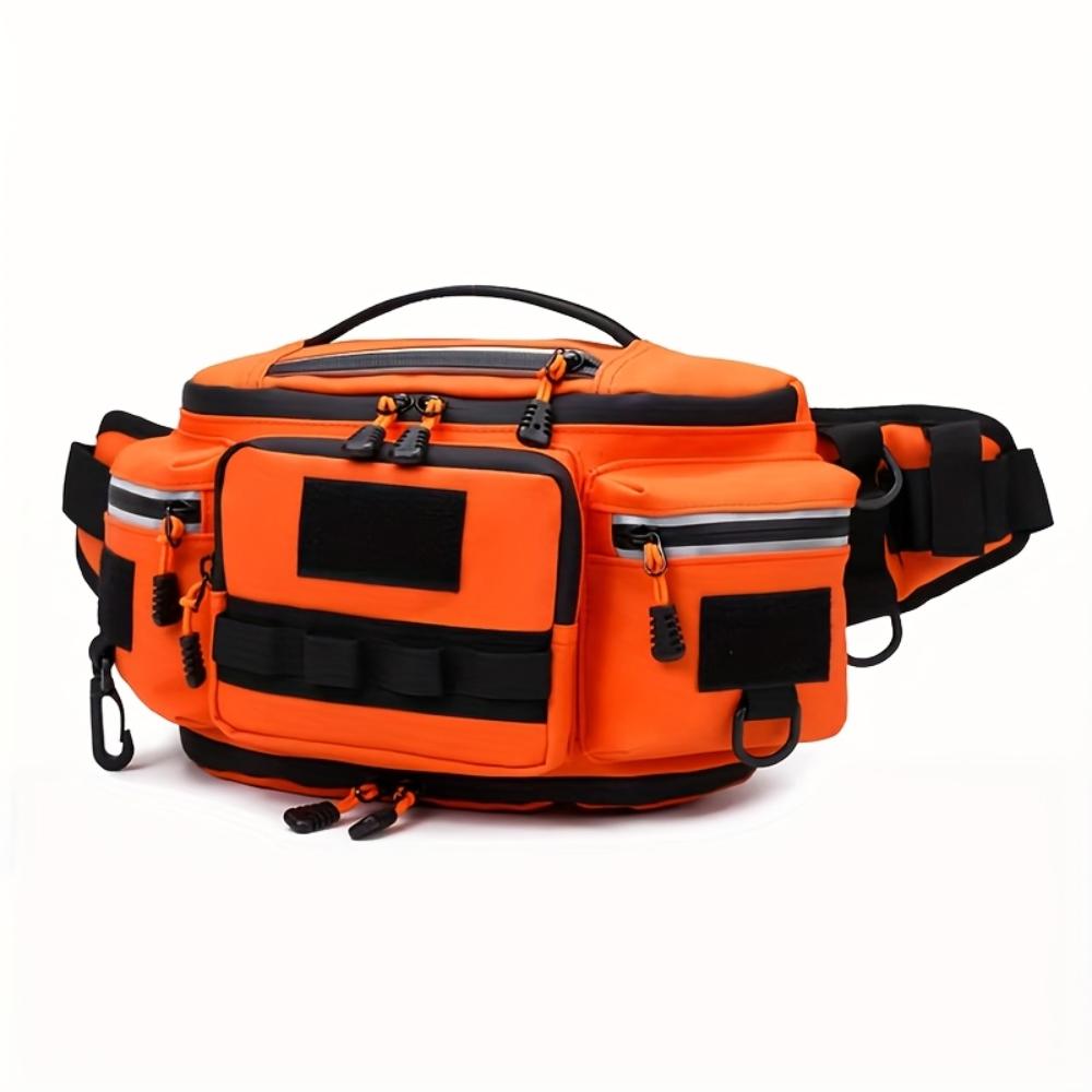 

Рыболовная поясная сумка, уличная сумка для нахлыстовой рыбалки Luya, поясная сумка, сумка с несколькими способами ношения, сумка-мессенджер для повседневных путешествий, сумка для тренировок по фитнесу на открытом воздухе, сумка для велоспорта чёрный