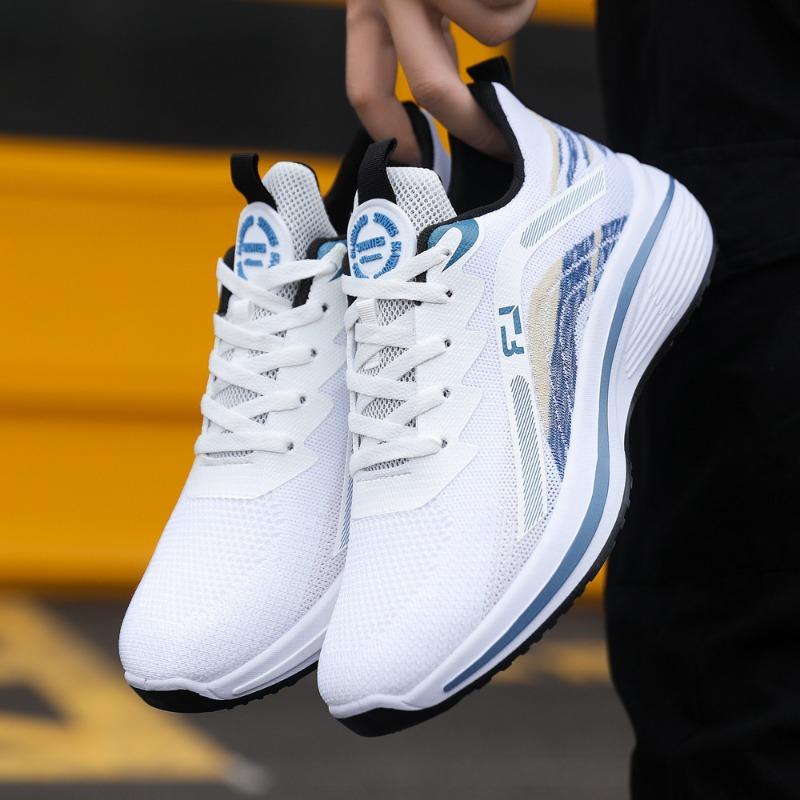 Men's shoes new spring breathable thin mesh shoes fashion casual fly-woven sports trendy shoes lightweight running shoes casual shoes