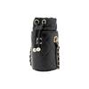 Chanel Sheepskin Material Gold Metal Bucket Bag Crossbody Bag Mini Women's Black AP2259-B05916-94305