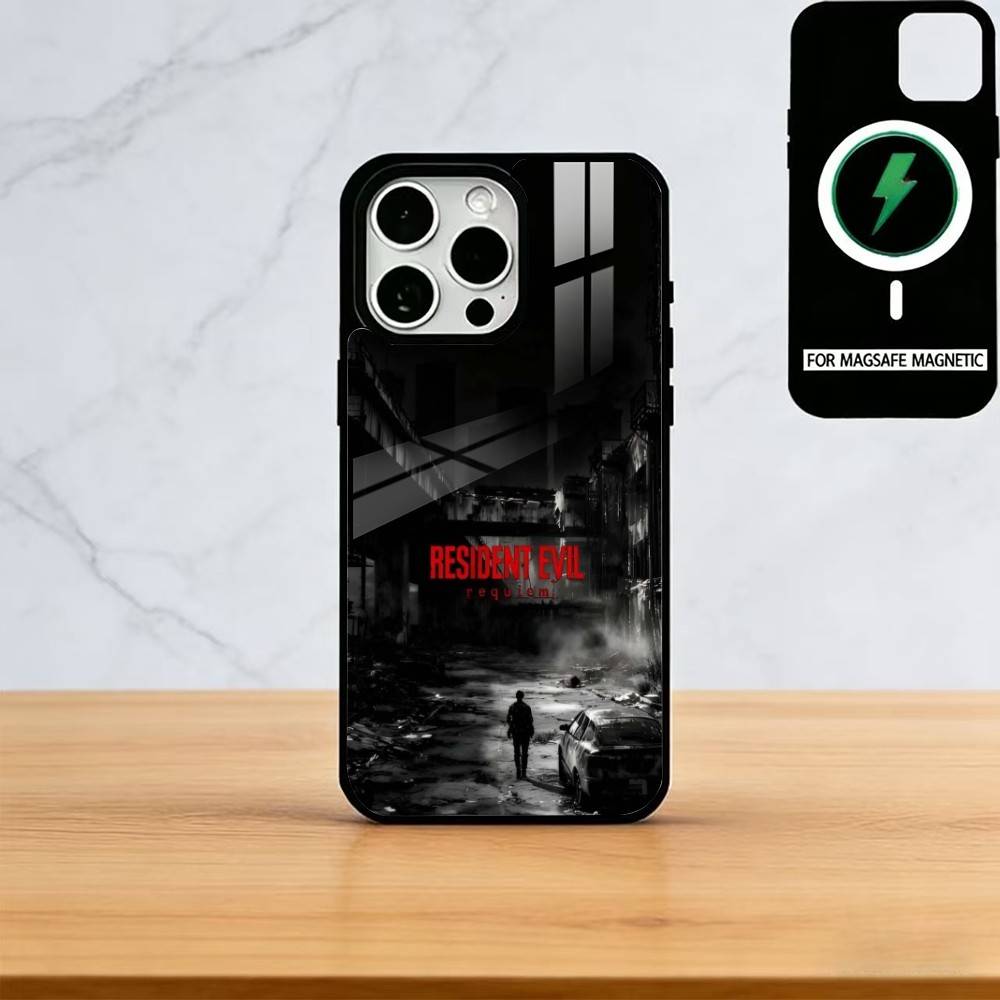 Resident Evil Phone Case For iPhone17,16,15,14,13,12,11 Plus,Pro Magnetic with Magsafe Wireless Charging
