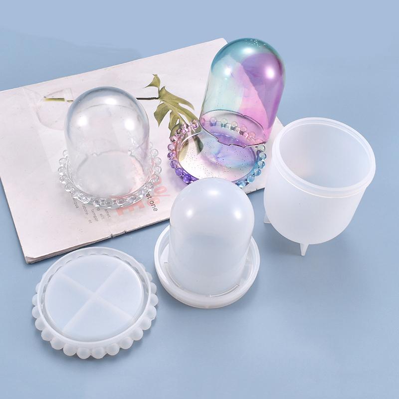 

PDTO Dice Cup Литье Силиконовая форма DIY Ремесла Изготовление Инструмент Кристалл Эпоксидная смола Форма