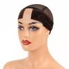 Velvet Lace Wig Headband with Hook & Loop Fixing Band