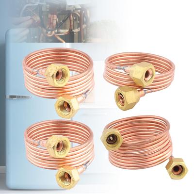 Kylrör DIY Kapillärrör 3 mm Flexibel Kopparrörsslinga för Kylskåp Kylskåpshårdvara Verktyg