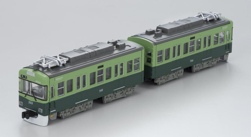B Train Shorty Keihan Electric Railway Type 700 Standard Color First 2 Cars Plastic Model (First + Included)