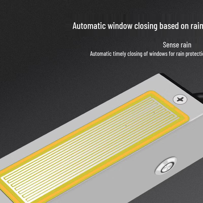Aokewen 220V Elektrischer Kettenfensteröffner mit Regensensor & Fernbedienung