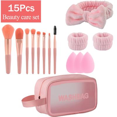 Wash Set Brush Set & It Comes with An Easy To Carry and Can Fit All The Makeup Bags & Travel Essentials, Home Goods