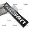 Modern Tucson Rear Emblem: English Lettering Car Sticker