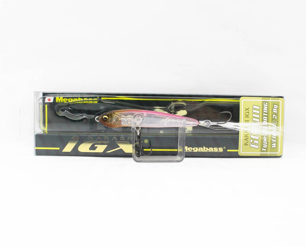 Leurre Megabass Karashi IGX 60F FA Wakasagi - Flottant Topwater - Neuf