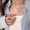 Dopamine Shell Beaded Necklace Female Design Collarbone Chain Atmosphere Matching