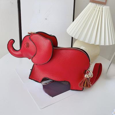 Cute and Creative Elephant Bag Small Handbag Luxury Design Bag Women's New One Shoulder Crossbody Bag Instagram Hot Small Square Bag