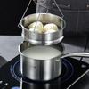 Yicang 304 Stainless Steel Milk Pot with Steamer