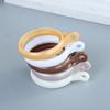 Thicken Solid Color Mute Hanging Loop Buckle Curtain Rings Curtain Accessories Roman Rod Clip Hook