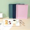 2 Packs Plastic Rectangular  Cafeteria Tray Non-Slip Fast Food Trays  Restaurant