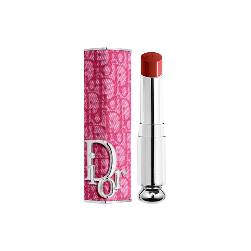 

DIOR Lipstick Two-piece set: classic rose pink printed lipstick shell + glamorous lipstick refill #845 Vinyl Red