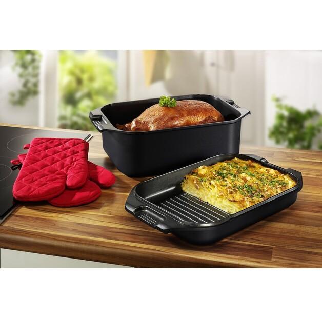 Karcher Roasting Pan Cast Aluminum 2in1 34.6x24.6 Cm 8.7 L (121749)