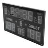 15 Digit Electronic Scoreboard LED Digital Portable Electric Scorekeeper for Basketball Volleyball