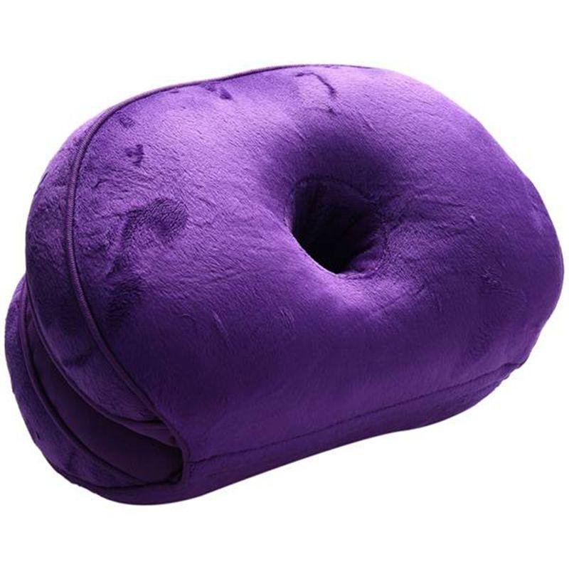 Good-Multifunctional Seat Cushion Pillow Dual Comfort Of Hip Lift Sitting Cushion Beautiful Butt Seat Cushion-Coffee Durable