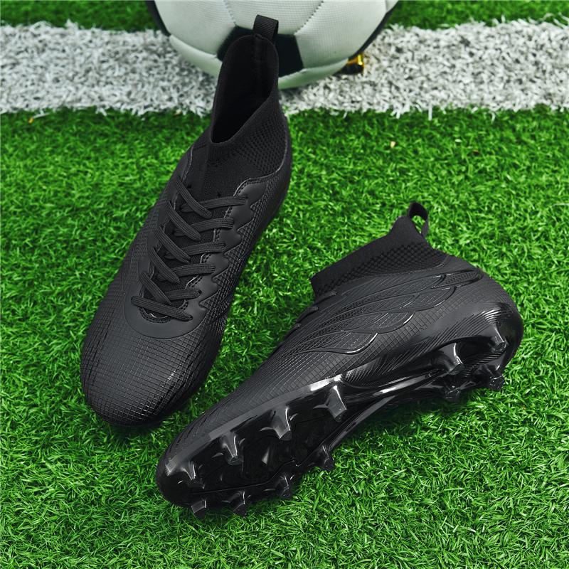 Unisex Football Shoes Men's Long Nail Training Sneakers Children Football Boots Youth Football Boots Soccer Shoes for Kids
