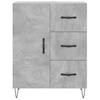 Highboard Concrete Grey 69.5 x 34 x 180 cm Particleboard