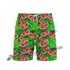 Summer Men's Lightweight Breathable 3D Printed Beach Shorts Summer Casual Swimwear for Outdoor Activities