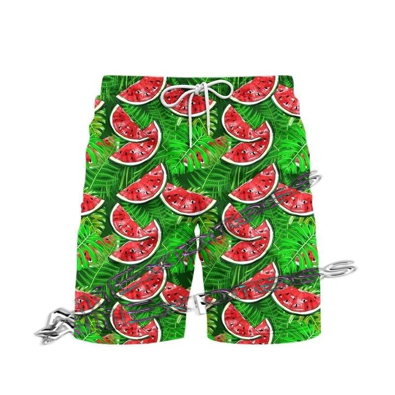Summer Men's Lightweight Breathable 3D Printed Beach Shorts Summer Casual Swimwear for Outdoor Activities