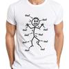 Ow Stick Figure Pain Sports Stateunisext Unisexs T Shirt Sarcasm Muscle Soreness Joint Training Workout Old Vintage