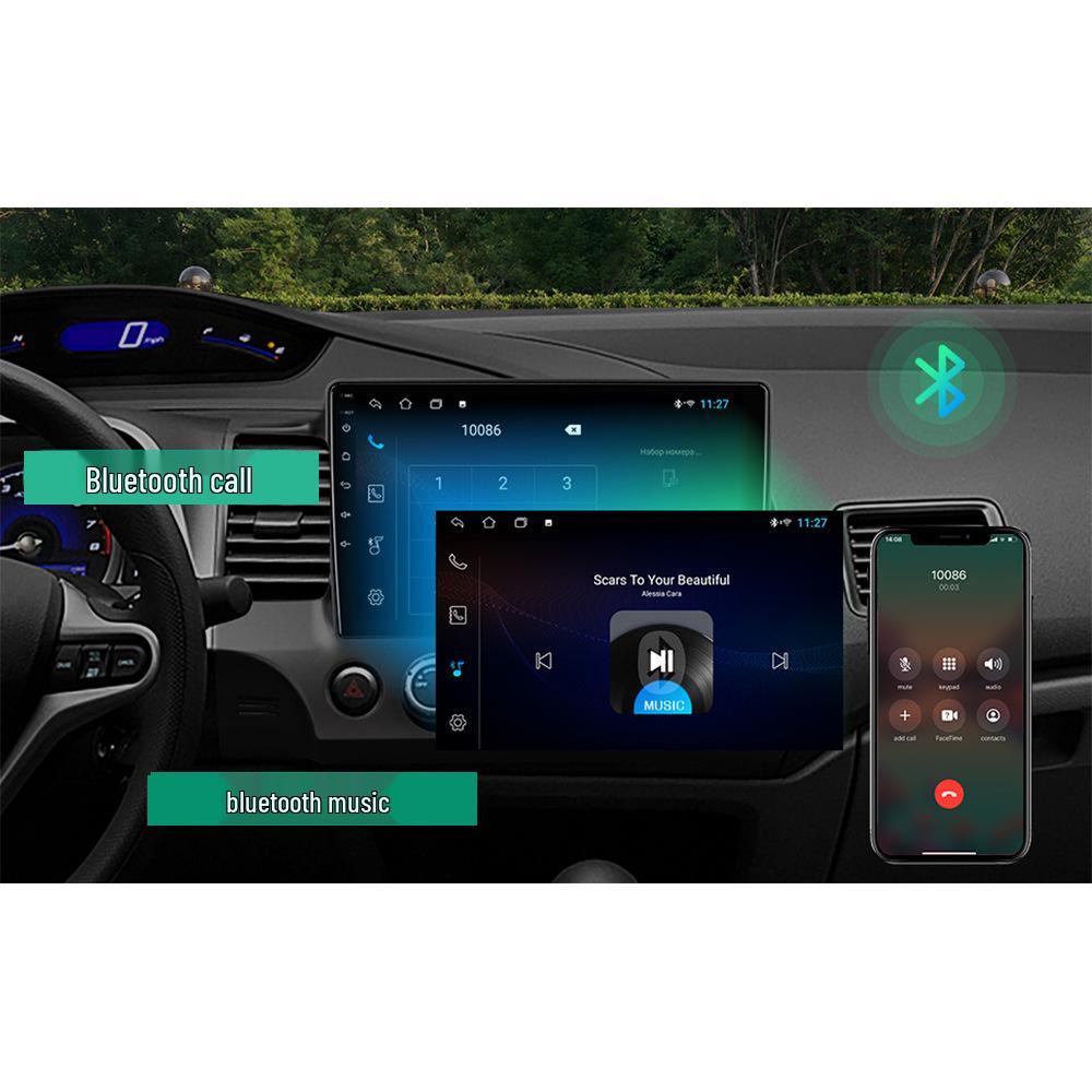 Rádio de Carro Android 12 com Tela Touchscreen IPS de 10,1" e Wireless para Honda Civic 2006-11