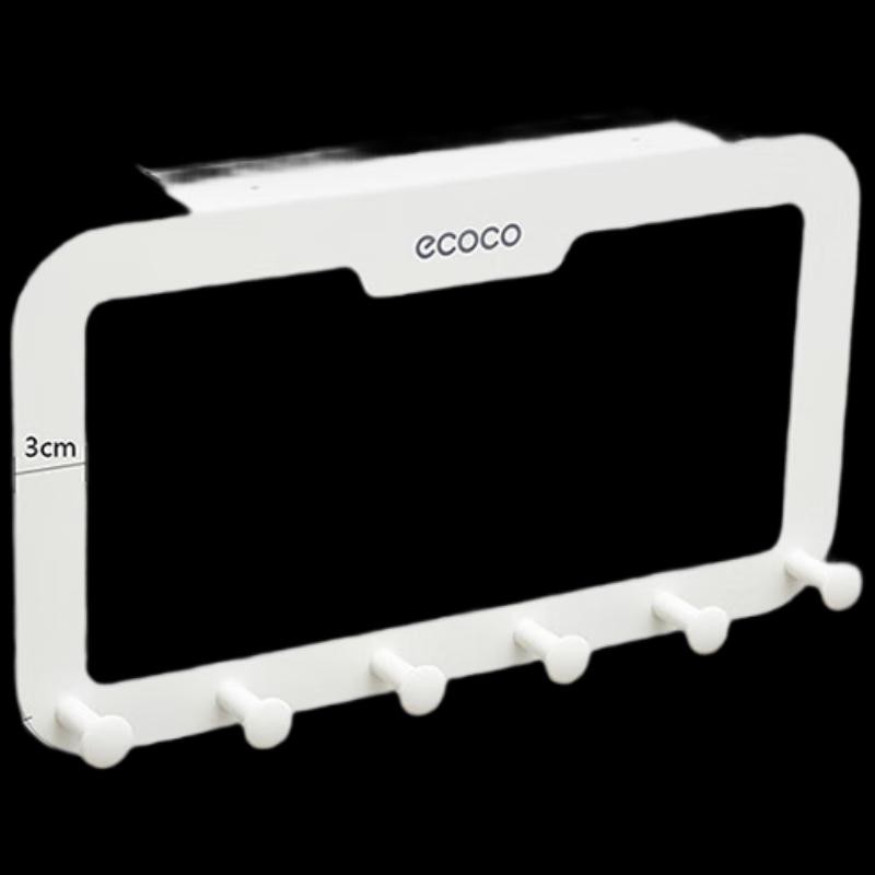 Yikoke No-Punch Adhesive Over-Door Hook