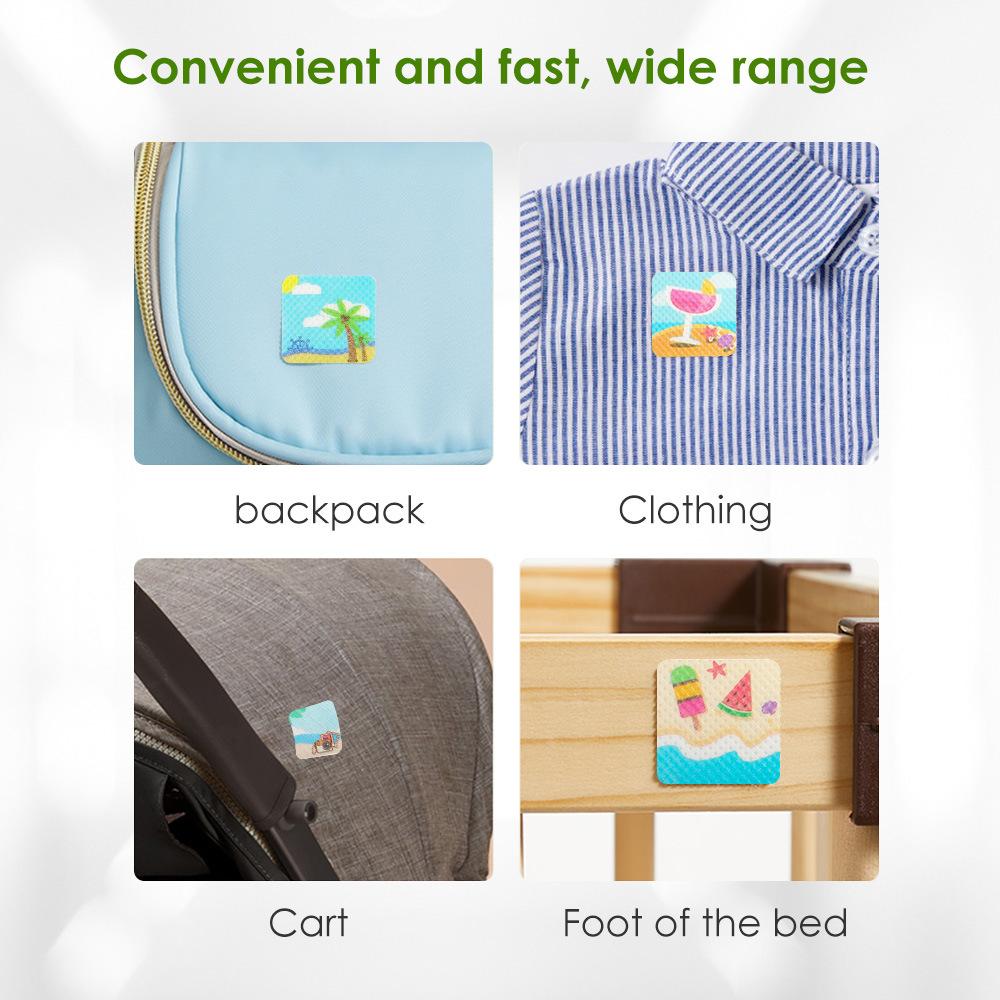 Sumifun 36 Klistremerker/pose Sommer Tegneserie Ikke-vevde Stoffer Vegetabilsk Olje Myggmiddelplaster Urteplaster