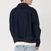 Levis FW22 Solid Color Button-Down Denim Jacket Men Jacket Dark-Blue A2699-0002