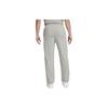 Nike Solid Color Lace-Up Open-Cuff Casual Knit Sports Pants Men Bottoms Gray FQ4333-063